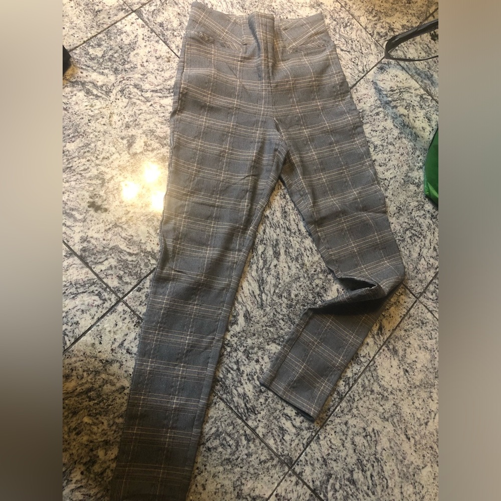If Sono stretch checkered pants